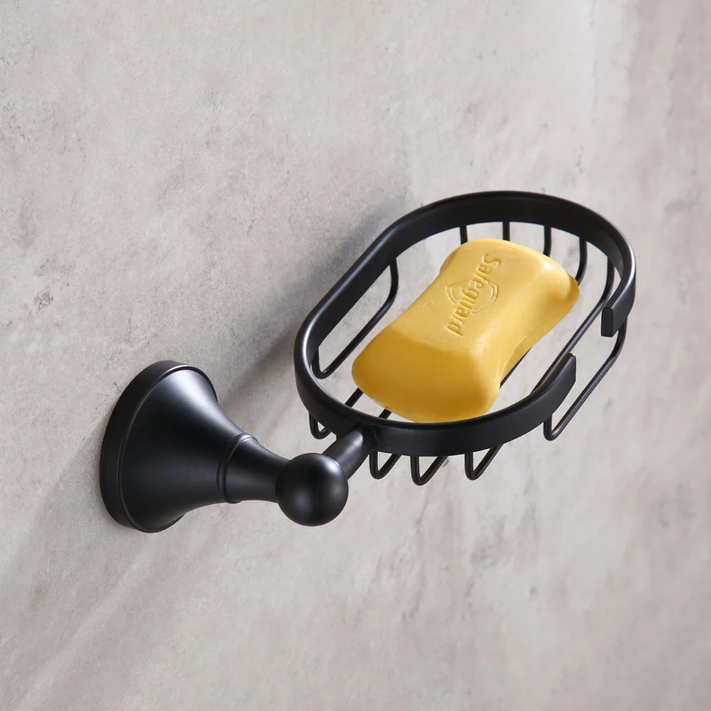 Bathroom Accessory Black Oil Rubbed Brass Wall Mounted Bathroom Soap Basket Dish Holder mba860
Bathroom Accessory Black Oil Rubbed Brass Wall Mounted Bathroom Soap Basket Dish Holder mba860
