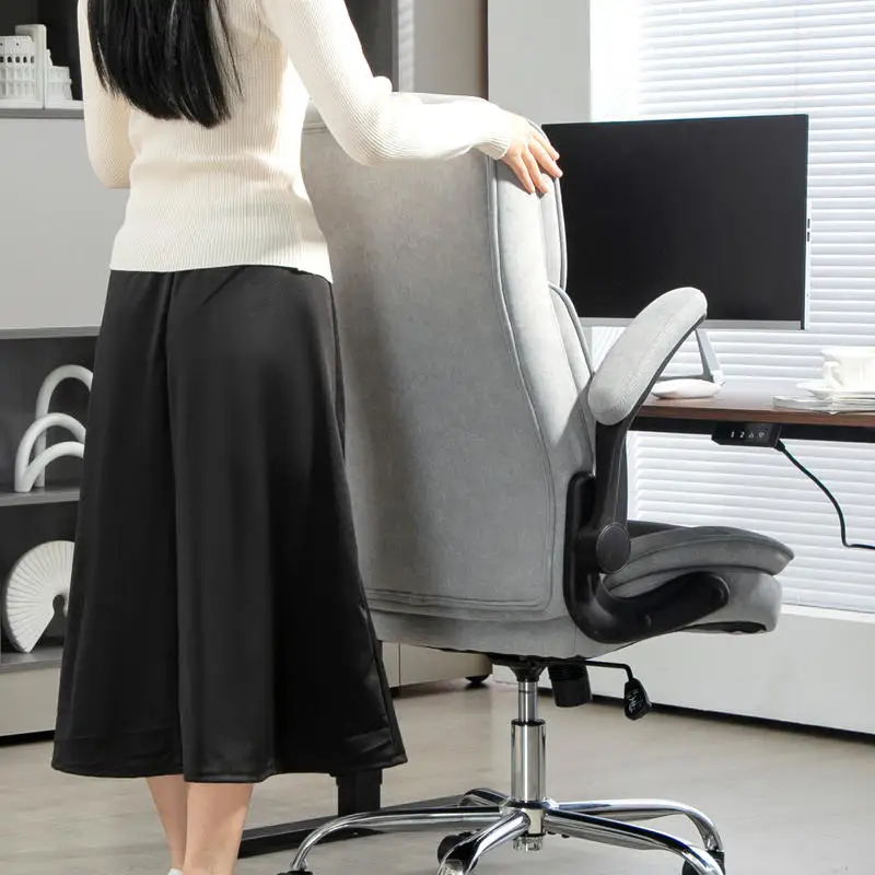 HOMCOM Executive Office Chair, Desk Chair with Flip-up Armrest, Diamond Fabric Computer Chair for Home Office, Gray
HOMCOM Executive Office Chair, Desk Chair with Flip-up Armrest, Diamond Fabric Computer Chair for Home Office, Gray