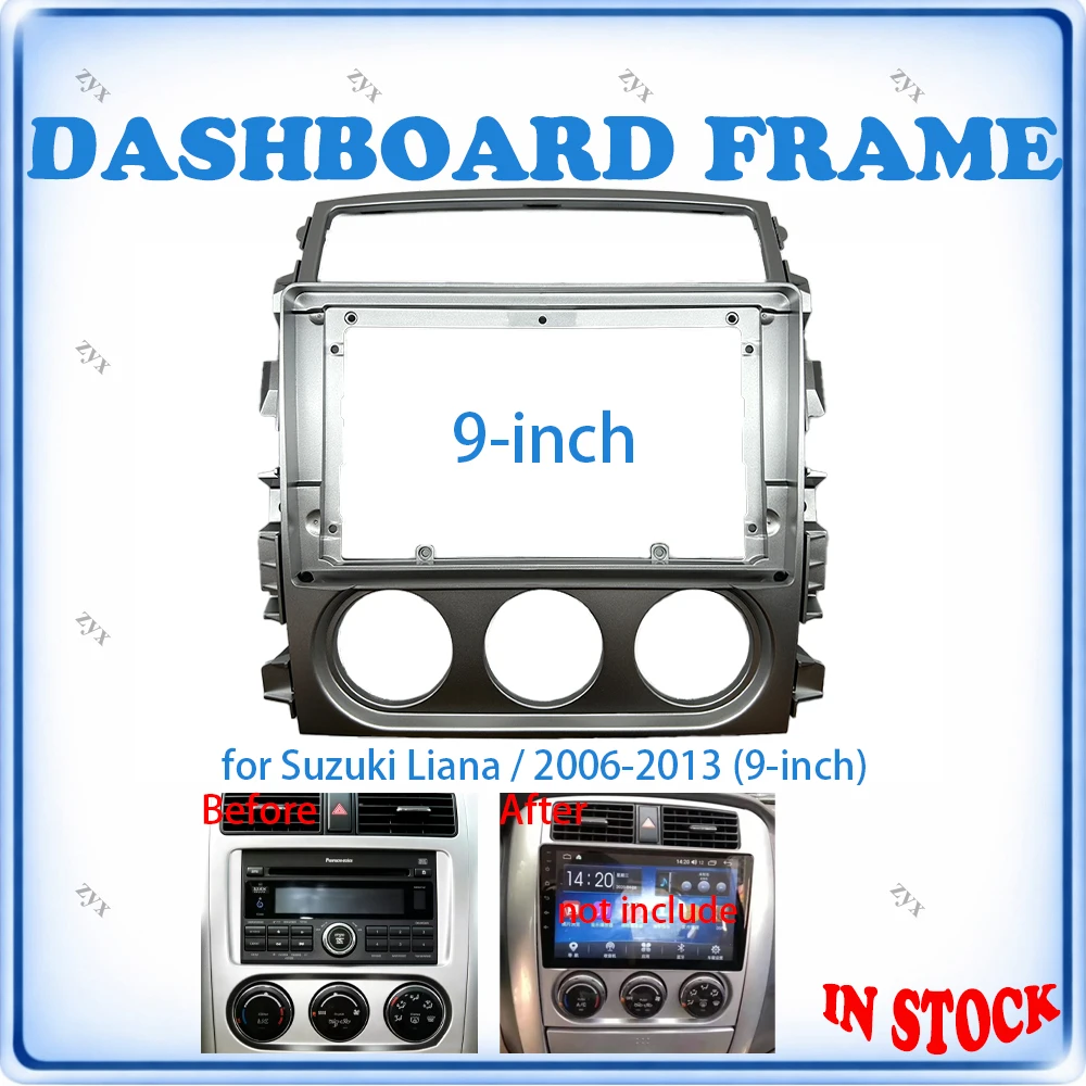 Car Radio Fascia Frame For Suzuki Liana 2006-2013 9 inch Wiring Harness Power Cable Car Accessories Plug & Play
Car Radio Fascia Frame For Suzuki Liana 2006-2013 9 inch Wiring Harness Power Cable Car Accessories Plug & Play