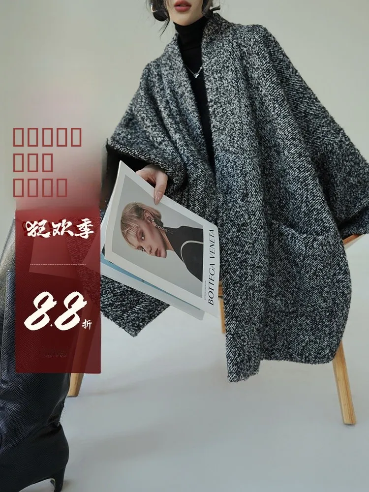 Aconiconi Double-Faced Woolen Coat Ele Lazy Outfit Money-Suited Sle Commute Simple Polyester Fiber V-Ne Long Sve
Aconiconi Double-Faced Woolen Coat Ele Lazy Outfit Money-Suited Sle Commute Simple Polyester Fiber V-Ne Long Sve