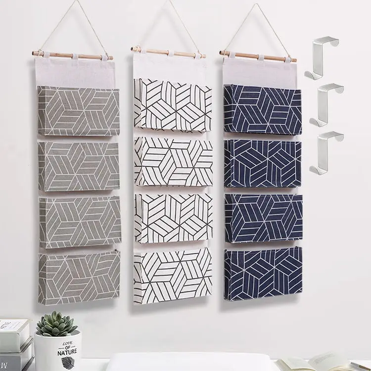 Dormitory multi-layer storage hanging bag door storage wall hanging cotton linen storage bag organization
Dormitory multi-layer storage hanging bag door storage wall hanging cotton linen storage bag organization