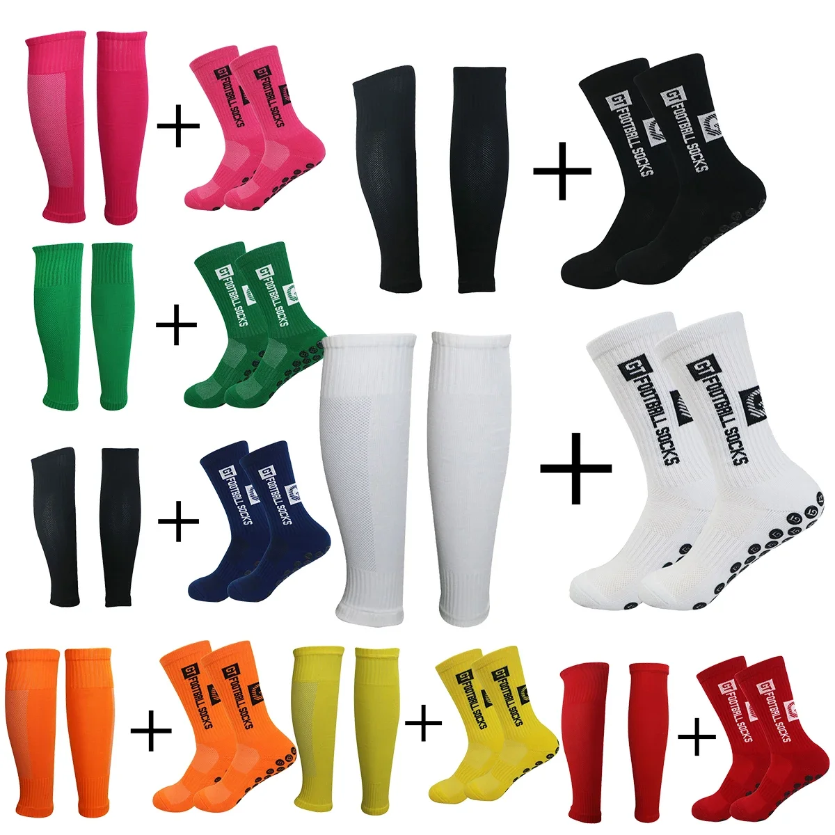 1 Set of High Quality Men Women Outdoor Protective Equipmen Football Leg Cover Anti Slip Soccer Tennis Basketball Sports Socks
1 Set of High Quality Men Women Outdoor Protective Equipmen Football Leg Cover Anti Slip Soccer Tennis Basketball Sports Socks