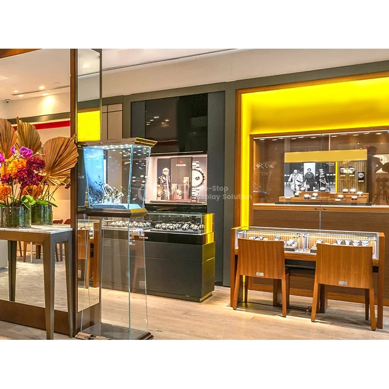 Custom. Luxury Jewelry Watch Store Furniture Led Light Display Cabinet for Watch Shop
Custom. Luxury Jewelry Watch Store Furniture Led Light Display Cabinet for Watch Shop