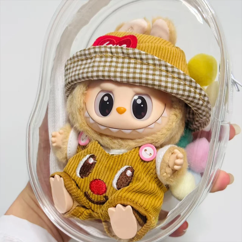 For 17cm Labubu Doll Mini Clothing Accessories Hamburger and French Fries Work Uniform Set Overalls Dress Hoodie Cute Gift
For 17cm Labubu Doll Mini Clothing Accessories Hamburger and French Fries Work Uniform Set Overalls Dress Hoodie Cute Gift