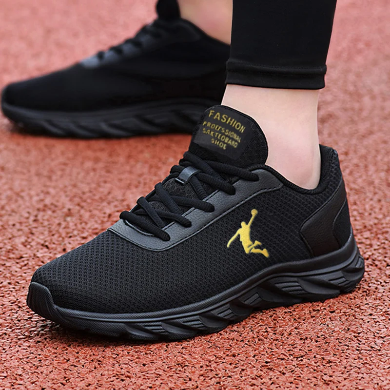 Cheap Men's Black Sneakers Running Shoes Breathable Mesh Sports Shoes For Men Comfortable Light Running Sneakers Mens Trainers
Cheap Men's Black Sneakers Running Shoes Breathable Mesh Sports Shoes For Men Comfortable Light Running Sneakers Mens Trainers