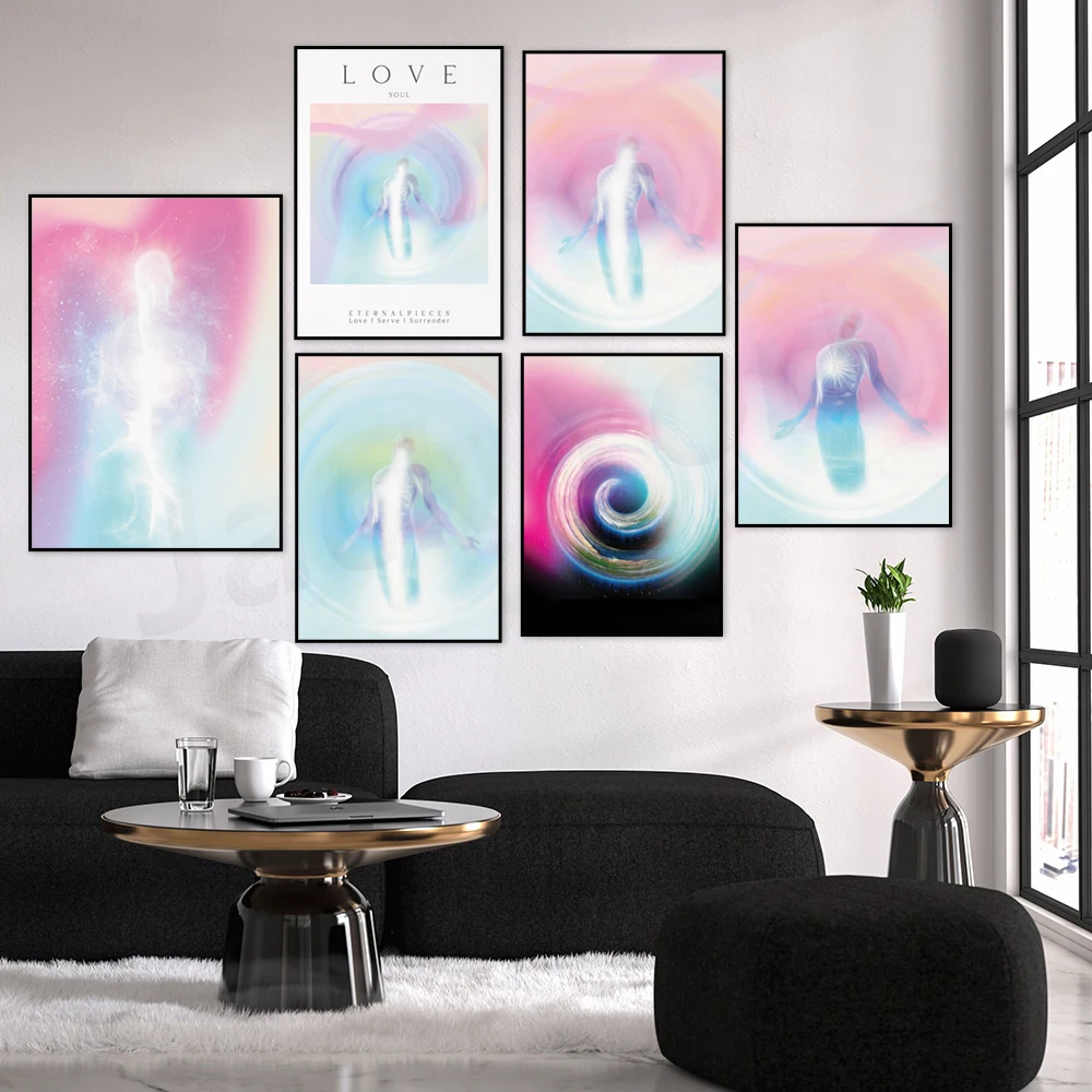 Soul Wall Art - Trendy/Spiritual Wall Art, Pastel Aura Gradient Print, Bedroom Wall Art
Soul Wall Art - Trendy/Spiritual Wall Art, Pastel Aura Gradient Print, Bedroom Wall Art