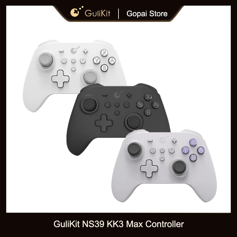 GuliKit KK3 MAX Controller NS39 KingKong 3 Gamepad with Hall Effect Joysticks & Triggers for Windows Nintendo Switch Android iOS
GuliKit KK3 MAX Controller NS39 KingKong 3 Gamepad with Hall Effect Joysticks & Triggers for Windows Nintendo Switch Android iOS