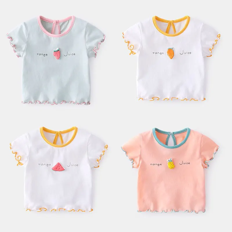 2023 Summer Girls Blouse Floral Shirts For Kids Toddler T-shirts Baby Tops Children Clothes 1-3years
2023 Summer Girls Blouse Floral Shirts For Kids Toddler T-shirts Baby Tops Children Clothes 1-3years