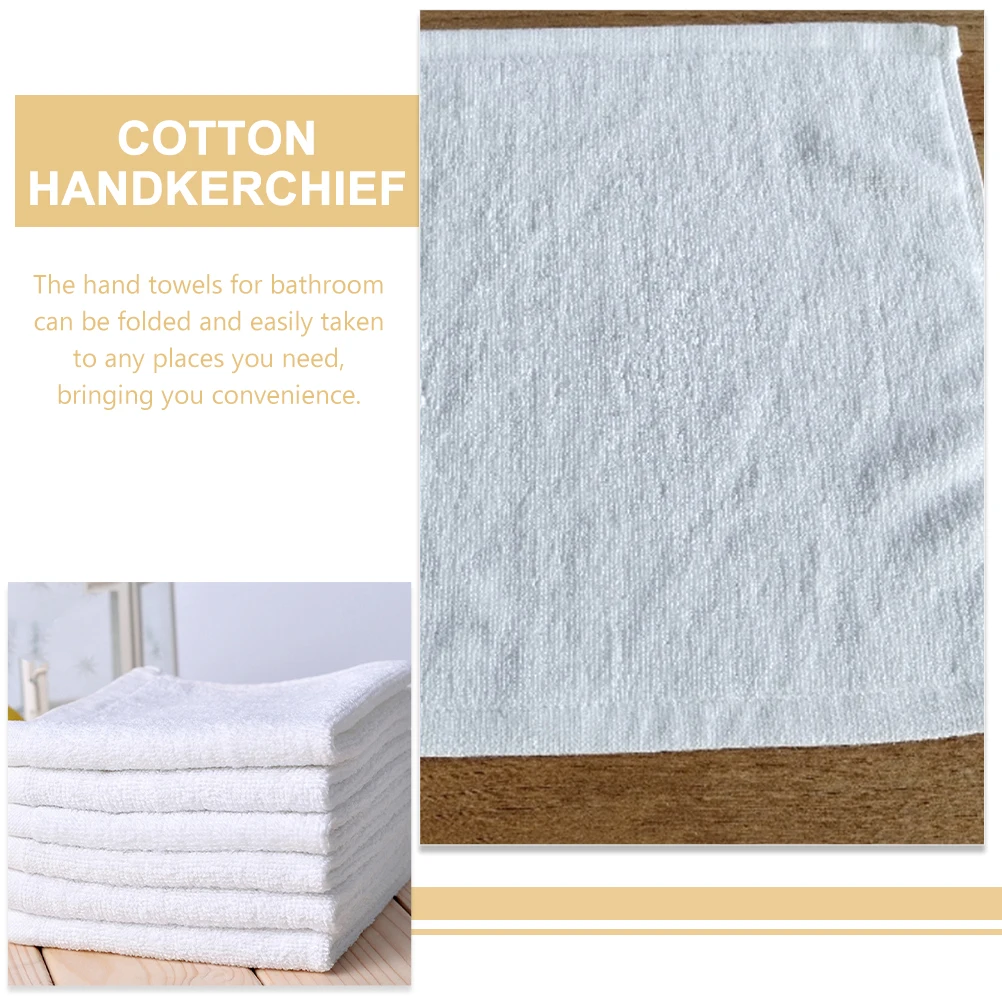 3Pcs 30x30cm Pure Cotton White Square Handkerchiefs Soft Disposable Towels Hotel Bathroom Use Cotton Hand Towels
3Pcs 30x30cm Pure Cotton White Square Handkerchiefs Soft Disposable Towels Hotel Bathroom Use Cotton Hand Towels