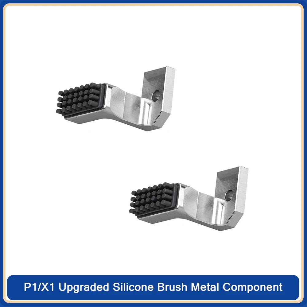P1/X1 Cleaning Nozzle Silicone Brush Metal Component Kit: Wear-resistant, Durable, Upgraded Universal 3D Printing Accessory
P1/X1 Cleaning Nozzle Silicone Brush Metal Component Kit: Wear-resistant, Durable, Upgraded Universal 3D Printing Accessory