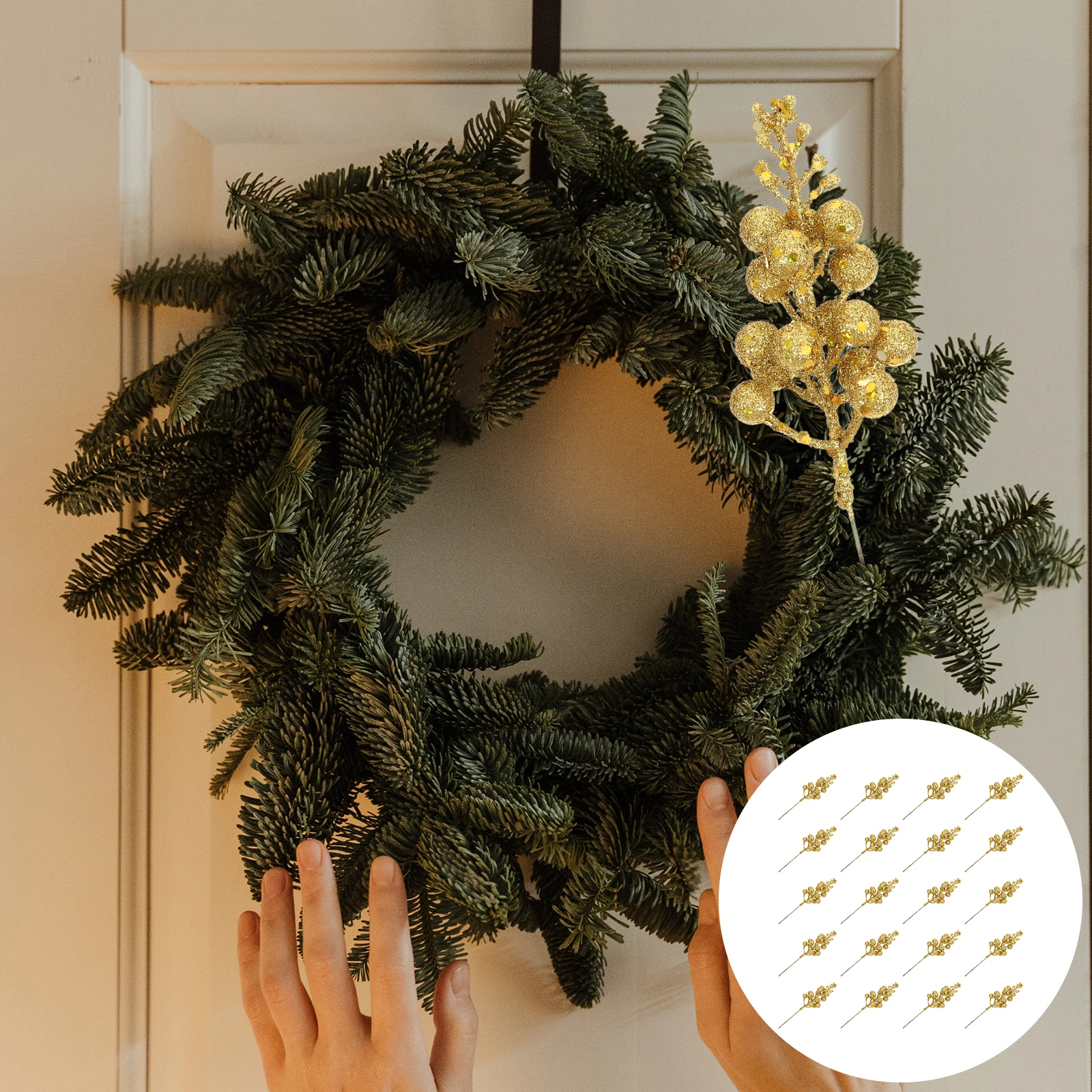 20pcs Artificial Berries Plant Christmas Berry Decorations Home Party Photography Props Vivid Lifelike Design Safe 
20pcs Artificial Berries Plant Christmas Berry Decorations Home Party Photography Props Vivid Lifelike Design Safe