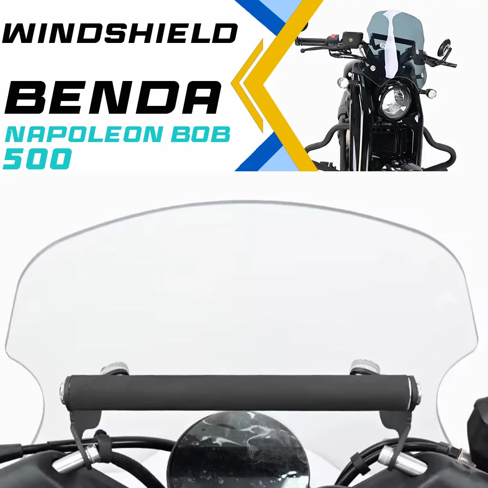 BENDA Napoleon bob500 windshield, front windshield, windshield panel, armrest