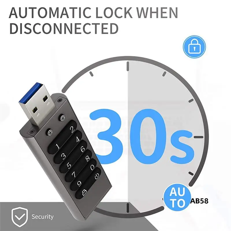 3X Secure USB Drive, Volkcam 32GB Encrypted USB Flash Drive Hardware Password Memory Stick With Keypad U Disk Flash
3X Secure USB Drive, Volkcam 32GB Encrypted USB Flash Drive Hardware Password Memory Stick With Keypad U Disk Flash