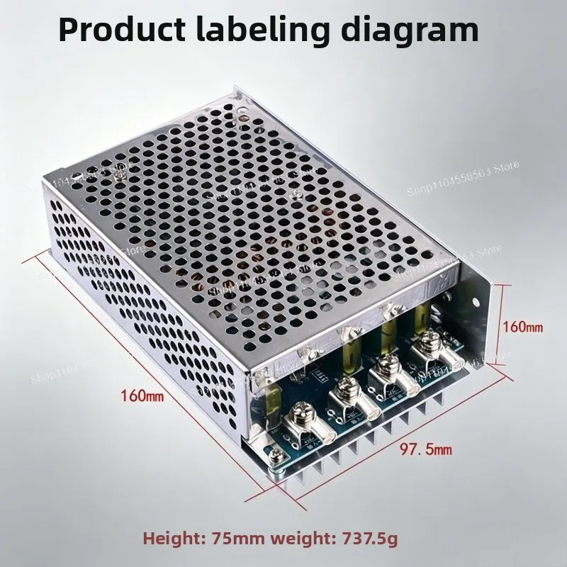 DC-DC Step Up Power Module 30A High Current 1500W DC Constant Voltage Constant Current 48V Electric Vehicle Charging Speed Up
DC-DC Step Up Power Module 30A High Current 1500W DC Constant Voltage Constant Current 48V Electric Vehicle Charging Speed Up