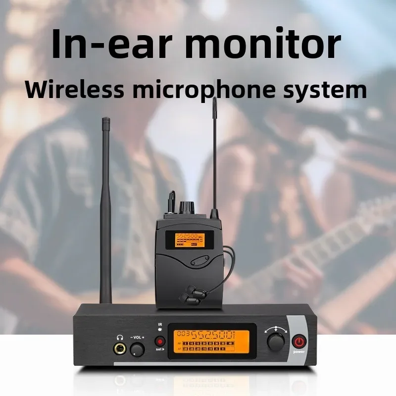 DurableWireless Earphone Monitoring System Professional Stage Performance Live Music Microphone Singer Band Rehearsal Singing
DurableWireless Earphone Monitoring System Professional Stage Performance Live Music Microphone Singer Band Rehearsal Singing