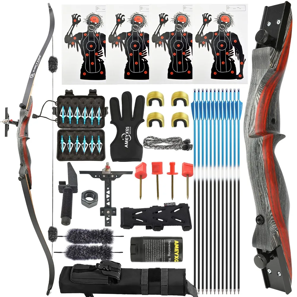 Archery Recurve Bow 20-50lbsTraditional Hunting Bow Lamination Bow Limbs 62inch for Outdoor Sport Shooting Training Right Hand
Archery Recurve Bow 20-50lbsTraditional Hunting Bow Lamination Bow Limbs 62inch for Outdoor Sport Shooting Training Right Hand