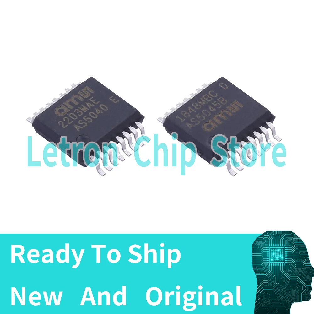 10PCS New Original AS5040 AS5045B Magnetic Encoder Chip AS5045B-ASSM AS5040-ASST AS5040-ASSM
10PCS New Original AS5040 AS5045B Magnetic Encoder Chip AS5045B-ASSM AS5040-ASST AS5040-ASSM