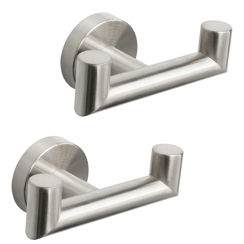towel towel rack2PCS Bathroom Double Towel Hook Stainless Steel Robe Towel Holder Heavy Duty Double Coat Hook,Silver-Gray
towel towel rack2PCS Bathroom Double Towel Hook Stainless Steel Robe Towel Holder Heavy Duty Double Coat Hook,Silver-Gray