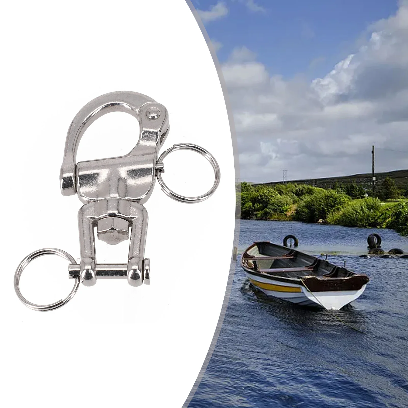 Boat Parts Swivel Shackle Sailboat Silver Spare Parts Hand Drawn Marine Hardware 316 Stainless Steel Accessories
Boat Parts Swivel Shackle Sailboat Silver Spare Parts Hand Drawn Marine Hardware 316 Stainless Steel Accessories