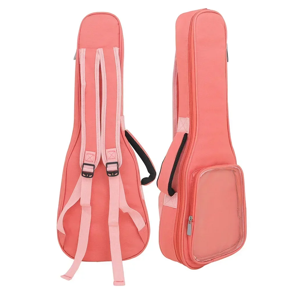 23In Ukulele Bag Transparent Pockets Portable Guitar Bags Sponge Soft Case Shoulder Backpack Waterproof Ukulele Accessories
23In Ukulele Bag Transparent Pockets Portable Guitar Bags Sponge Soft Case Shoulder Backpack Waterproof Ukulele Accessories