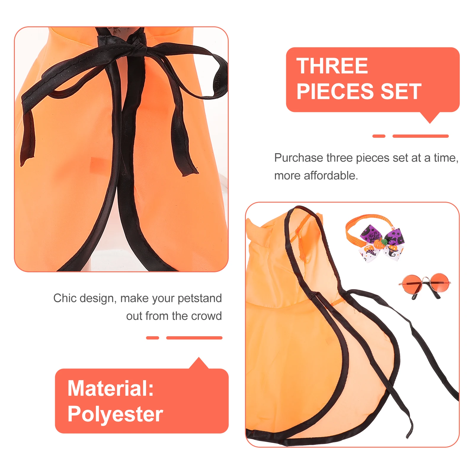 Collar Cloak Suit Halloween Pet and Cape Supplies Costumes Cat for Accessories Decorate
Collar Cloak Suit Halloween Pet and Cape Supplies Costumes Cat for Accessories Decorate