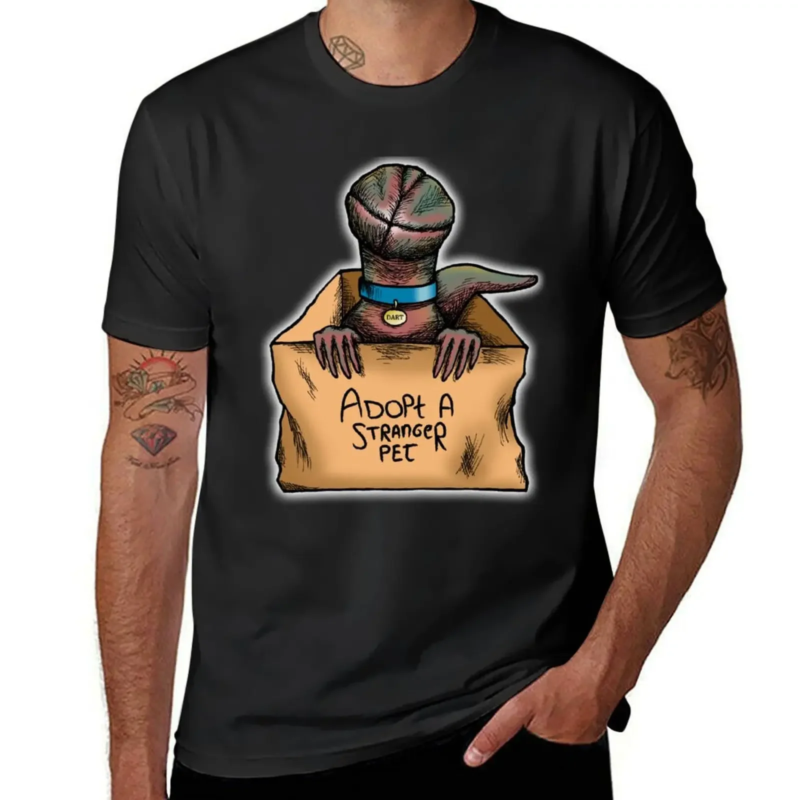 Adopt a Stranger pet T-Shirt new edition vintage tees animal prinfor boys black t-shirts for men
Adopt a Stranger pet T-Shirt new edition vintage tees animal prinfor boys black t-shirts for men