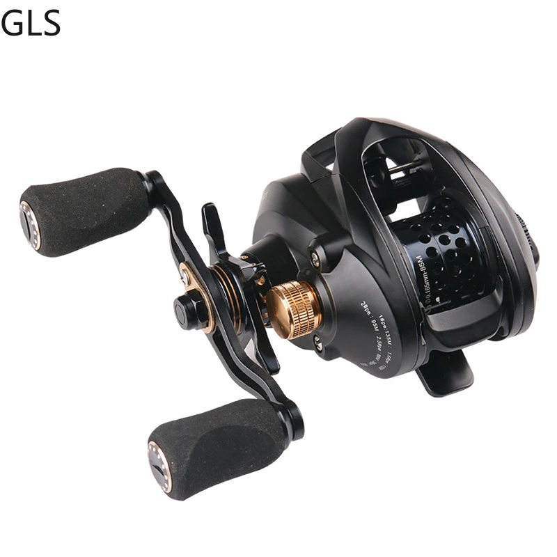 GLS Newest 6+1BB Comfortable EVA Grip Fishing Reel 7.2:1 High Quality Saltwater Bass Baitcasting Fishing Wheel
GLS Newest 6+1BB Comfortable EVA Grip Fishing Reel 7.2:1 High Quality Saltwater Bass Baitcasting Fishing Wheel