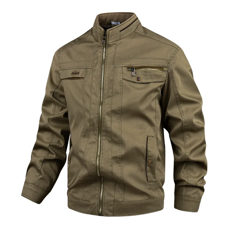 2025 Spring Autumn Cotton Jacket Men Windbreaker Bomber Coat Military Mens Tactical Jackets Man Cargo Casual Jacket Mens Clothes
2025 Spring Autumn Cotton Jacket Men Windbreaker Bomber Coat Military Mens Tactical Jackets Man Cargo Casual Jacket Mens Clothes