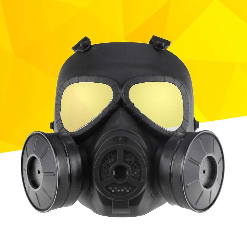 Полный газовый противотуманный дышащий регулируемый ремень высокой плотности, защита для пейнтбола, военная игра, косплей на Хэллоуин 
Полный газовый противотуманный дышащий регулируемый ремень высокой плотности, защита для пейнтбола, военная игра, косплей на Хэллоуин