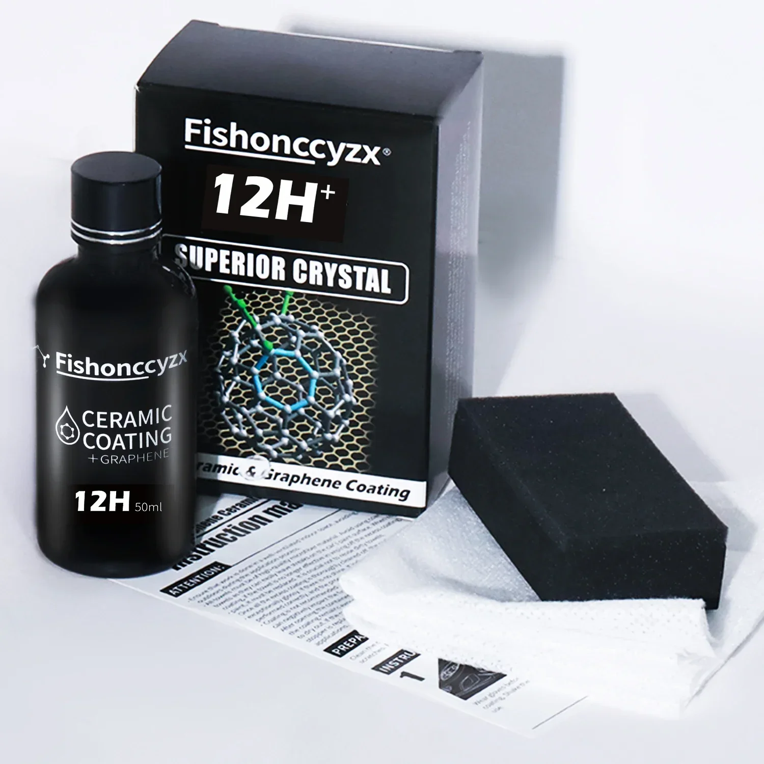 12H Ceramics for Car Polish Liquid Ceramic 50ML Coat Hydrophobic Glass Coating Paint Protective Foil Care Anti-scratch Auto Wax
12H Ceramics for Car Polish Liquid Ceramic 50ML Coat Hydrophobic Glass Coating Paint Protective Foil Care Anti-scratch Auto Wax