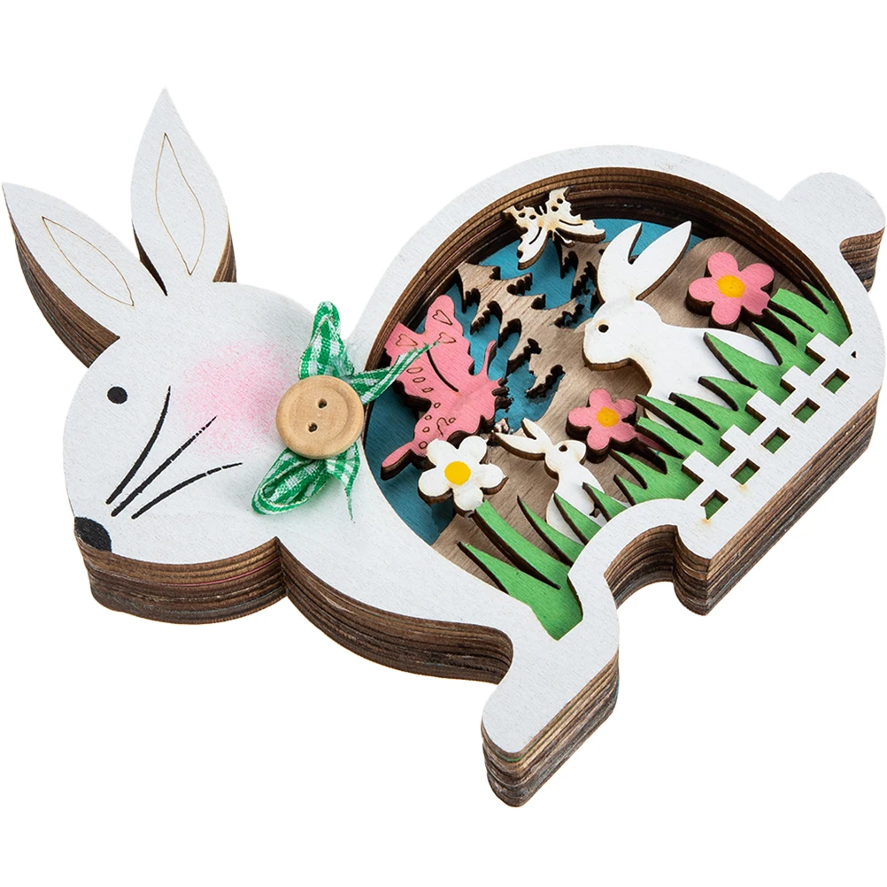 Rabbit nament Easter Party Decoration Wooden Bunny Statue Delicate Shape Safe Kids Friendly Premium Materials Home Indoor Decor
Rabbit nament Easter Party Decoration Wooden Bunny Statue Delicate Shape Safe Kids Friendly Premium Materials Home Indoor Decor
