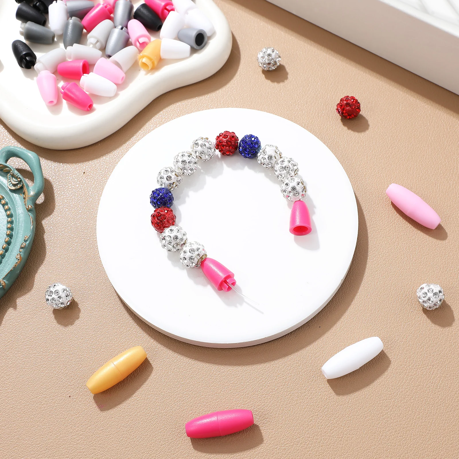 100 Pcs Children's Rope Buckle Bracelet Connectors Clasp Breakaway Clasps for Necklaces Lanyard
100 Pcs Children's Rope Buckle Bracelet Connectors Clasp Breakaway Clasps for Necklaces Lanyard
