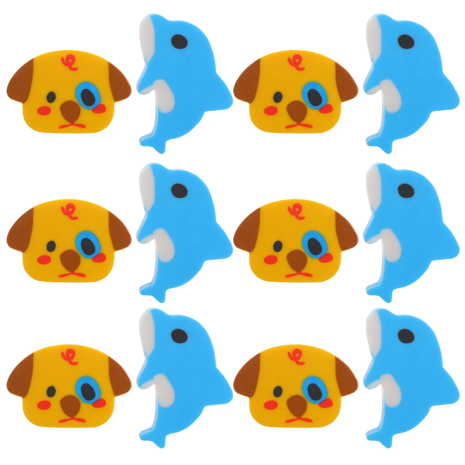 100pcs Mini Dog Dolphin Erasers Adorable Safe Bulk Kids Prizes Kawaii Student School Supplies Toy Novelty Cartoon Creative
100pcs Mini Dog Dolphin Erasers Adorable Safe Bulk Kids Prizes Kawaii Student School Supplies Toy Novelty Cartoon Creative