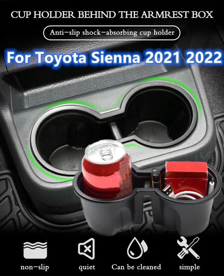 Second Row Back Armrest Middle Cup Holder Cover Storage Box For Toyota Sienna 2021 2022
Second Row Back Armrest Middle Cup Holder Cover Storage Box For Toyota Sienna 2021 2022