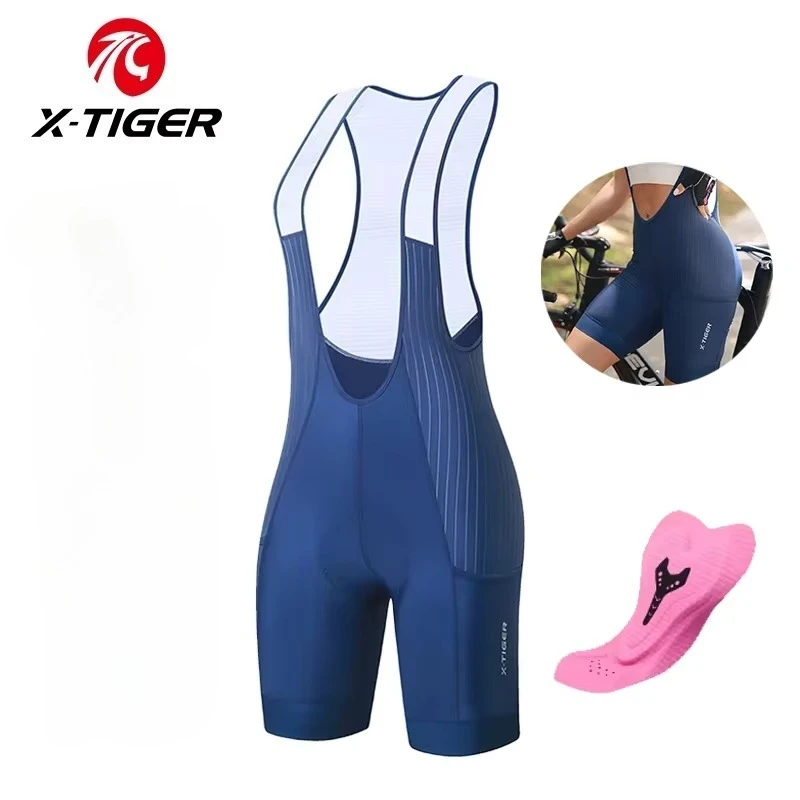 X-TIGER Women's Pro Cycling Shorts Breathable Cushioned Cushion Fitness Racing Summer Shorts Outdoor Road Bike Riding Bib Shorts
X-TIGER Women's Pro Cycling Shorts Breathable Cushioned Cushion Fitness Racing Summer Shorts Outdoor Road Bike Riding Bib Shorts