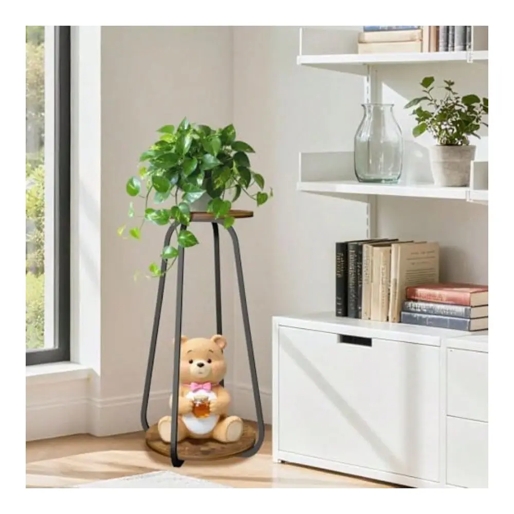 Plant Stand Indoor 2 Tier Plant Shelf Pedestal Stand Flower Stand Metal Wood Plant Stands For Indoor Plants Living Room Balcony
Plant Stand Indoor 2 Tier Plant Shelf Pedestal Stand Flower Stand Metal Wood Plant Stands For Indoor Plants Living Room Balcony