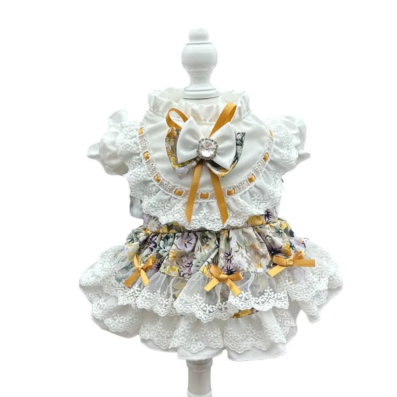 Small Dog Clothes Dress Summer Cat Skirt Chihuahua Yorkshire Terriers Pomeranian Shih Tzu Maltese Puppy Costume Pet Clothing
Small Dog Clothes Dress Summer Cat Skirt Chihuahua Yorkshire Terriers Pomeranian Shih Tzu Maltese Puppy Costume Pet Clothing