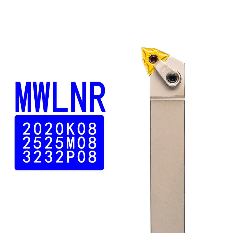 MWLNR1616H08 MWLNR2020K08 White Spring Steel CNC Lathe Tool Holder MWLNL Turning Tool Bar
MWLNR1616H08 MWLNR2020K08 White Spring Steel CNC Lathe Tool Holder MWLNL Turning Tool Bar