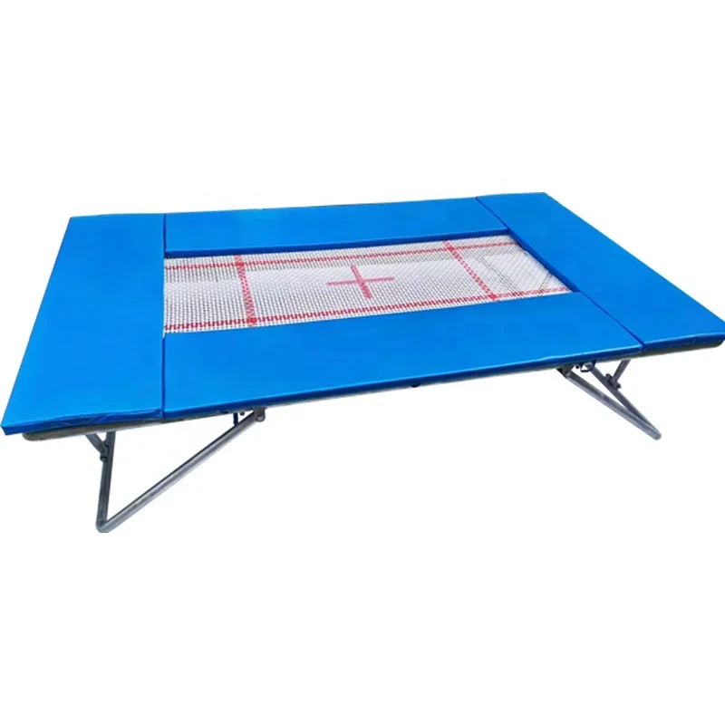 Professional trampoline for gymnastics fitness indoor and outdoor, with nylon mats and polypropylene safety mats
Professional trampoline for gymnastics fitness indoor and outdoor, with nylon mats and polypropylene safety mats