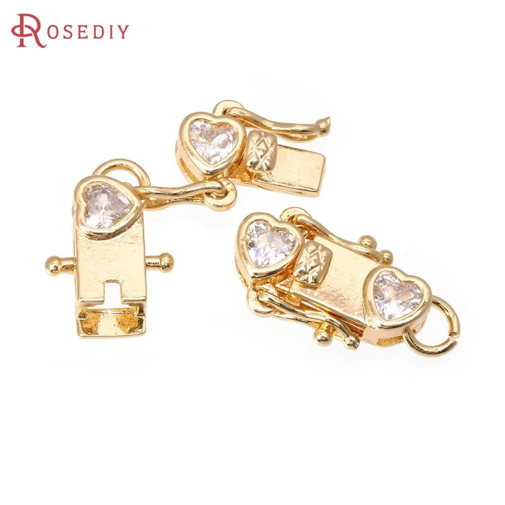 4 Sets 18K Gold Color Brass Zircon Oval Necklace Bracelets Connect Clasps High Quality Jewelry Diy Accessories Making Materials
4 Sets 18K Gold Color Brass Zircon Oval Necklace Bracelets Connect Clasps High Quality Jewelry Diy Accessories Making Materials