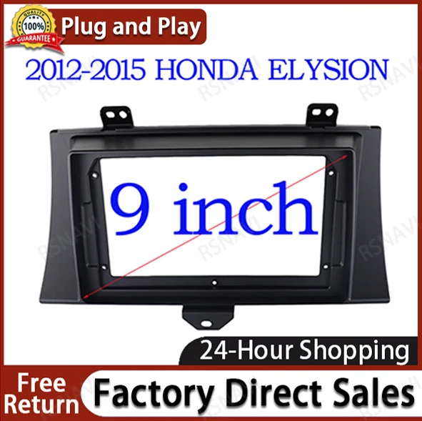 2 din car Frame for HONDA Elysion 2012-2015 Android Audio GPS Navigation Facia 9 INCH Radio Adapter Frame Stereo Player Panel
2 din car Frame for HONDA Elysion 2012-2015 Android Audio GPS Navigation Facia 9 INCH Radio Adapter Frame Stereo Player Panel
