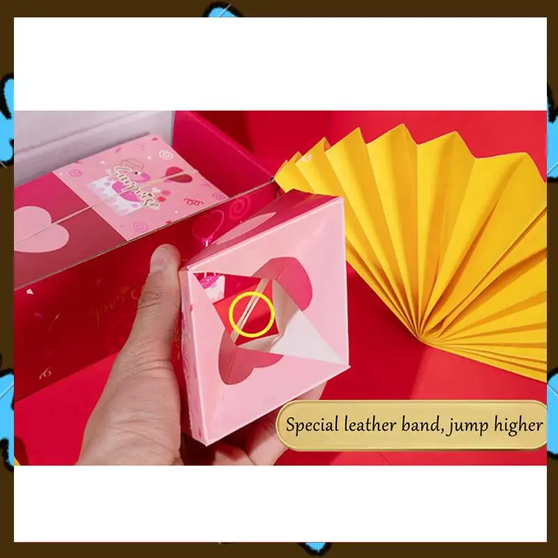 Promotion! 2X Exploding Gift Box Money Up Surprise Birthday Prank Box, Money Roll Gift Box Chinese Red Envelope B
Promotion! 2X Exploding Gift Box Money Up Surprise Birthday Prank Box, Money Roll Gift Box Chinese Red Envelope B