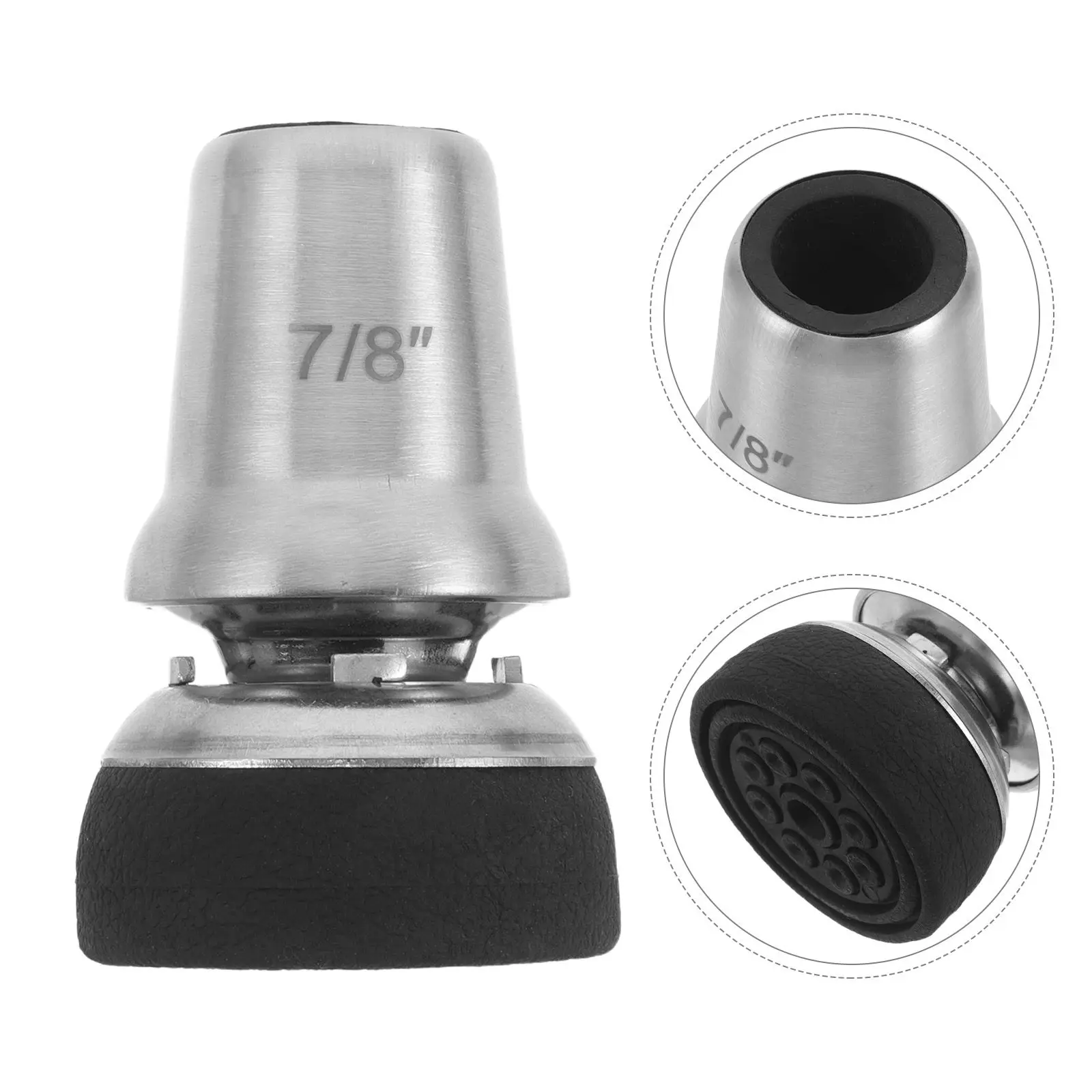 Rotation Anti Slip Crutch Tip Rubber Feet Cover Standard Diameter Replacement Walking Stick Ends Cane Tip Enhanced Stability
Rotation Anti Slip Crutch Tip Rubber Feet Cover Standard Diameter Replacement Walking Stick Ends Cane Tip Enhanced Stability