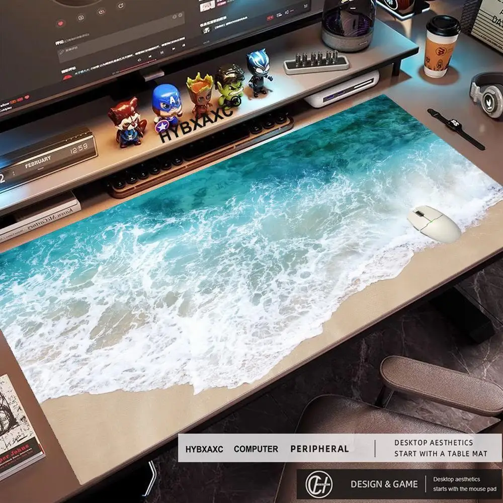 HD Blue Sky Beach Mouse Pad Gaming XL New Custom Large HD Mousepad XXL Mouse Mat Office Natural Rubber Soft Anti Slip Laptop
HD Blue Sky Beach Mouse Pad Gaming XL New Custom Large HD Mousepad XXL Mouse Mat Office Natural Rubber Soft Anti Slip Laptop