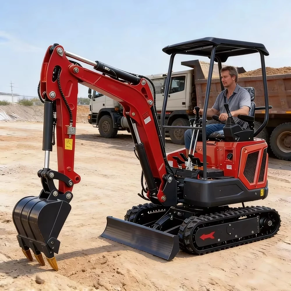 Mini Excavator For Construction 1.2Ton 1.5Ton 1.8Ton Diesel Crawler Backhoe Construction Machinery EPA
Mini Excavator For Construction 1.2Ton 1.5Ton 1.8Ton Diesel Crawler Backhoe Construction Machinery EPA