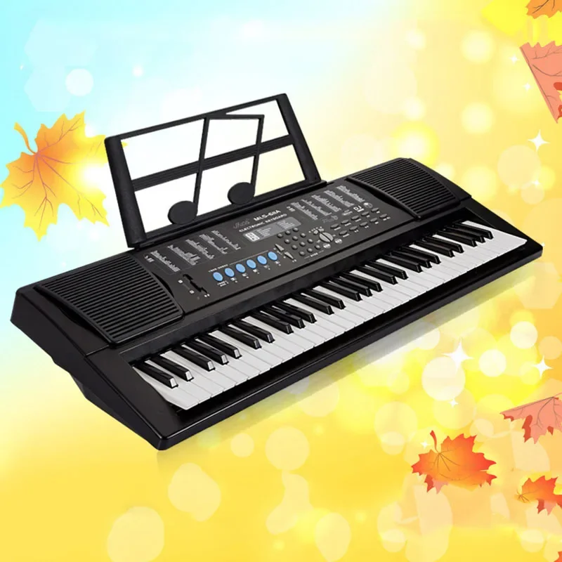 Electronic Professional Piano Learning Portable 61keys Electronic Piano Organizer Flexible Sintetizador Keyboard Instruments
Electronic Professional Piano Learning Portable 61keys Electronic Piano Organizer Flexible Sintetizador Keyboard Instruments