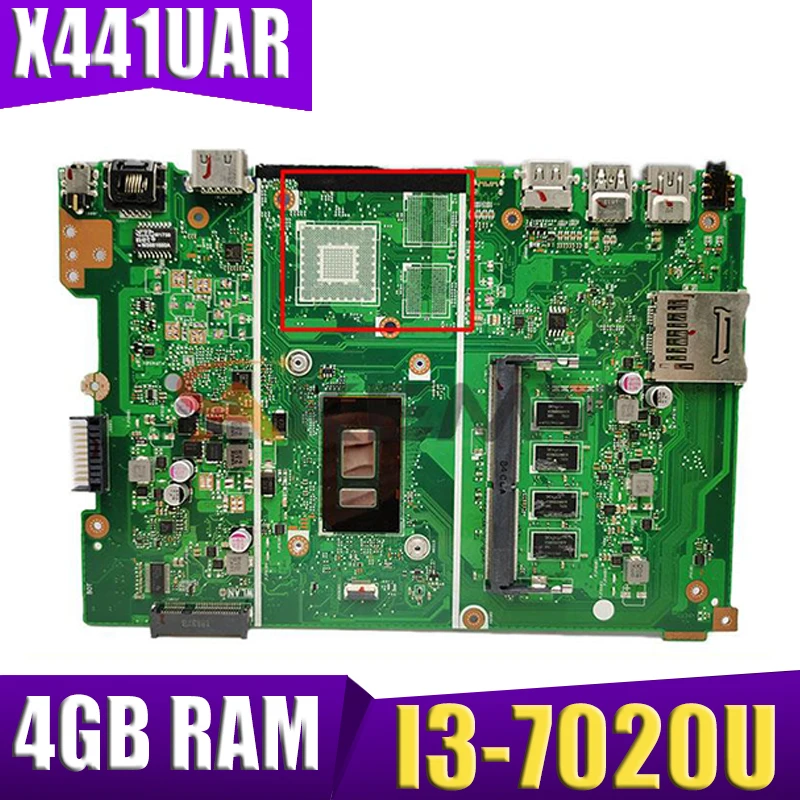 X441UA For ASUS VivoBook F441U A441U Laptop Motherboard X441UAK X441URK X441UBR W/CPU Laptop Mainboard
X441UA For ASUS VivoBook F441U A441U Laptop Motherboard X441UAK X441URK X441UBR W/CPU Laptop Mainboard