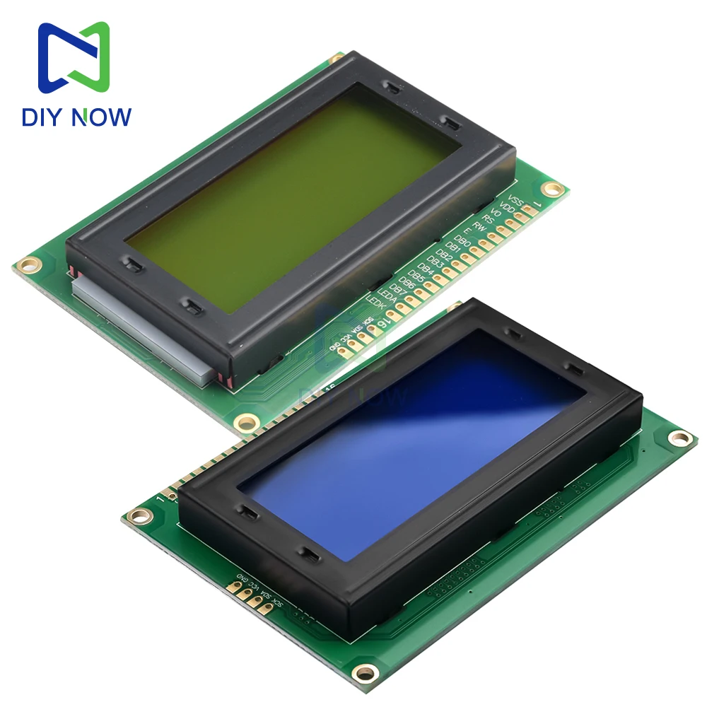 LCD display module 1604LCD 5V module blue-green screen AIP31066 controller blue yellow-green backlight single row parallel port
LCD display module 1604LCD 5V module blue-green screen AIP31066 controller blue yellow-green backlight single row parallel port