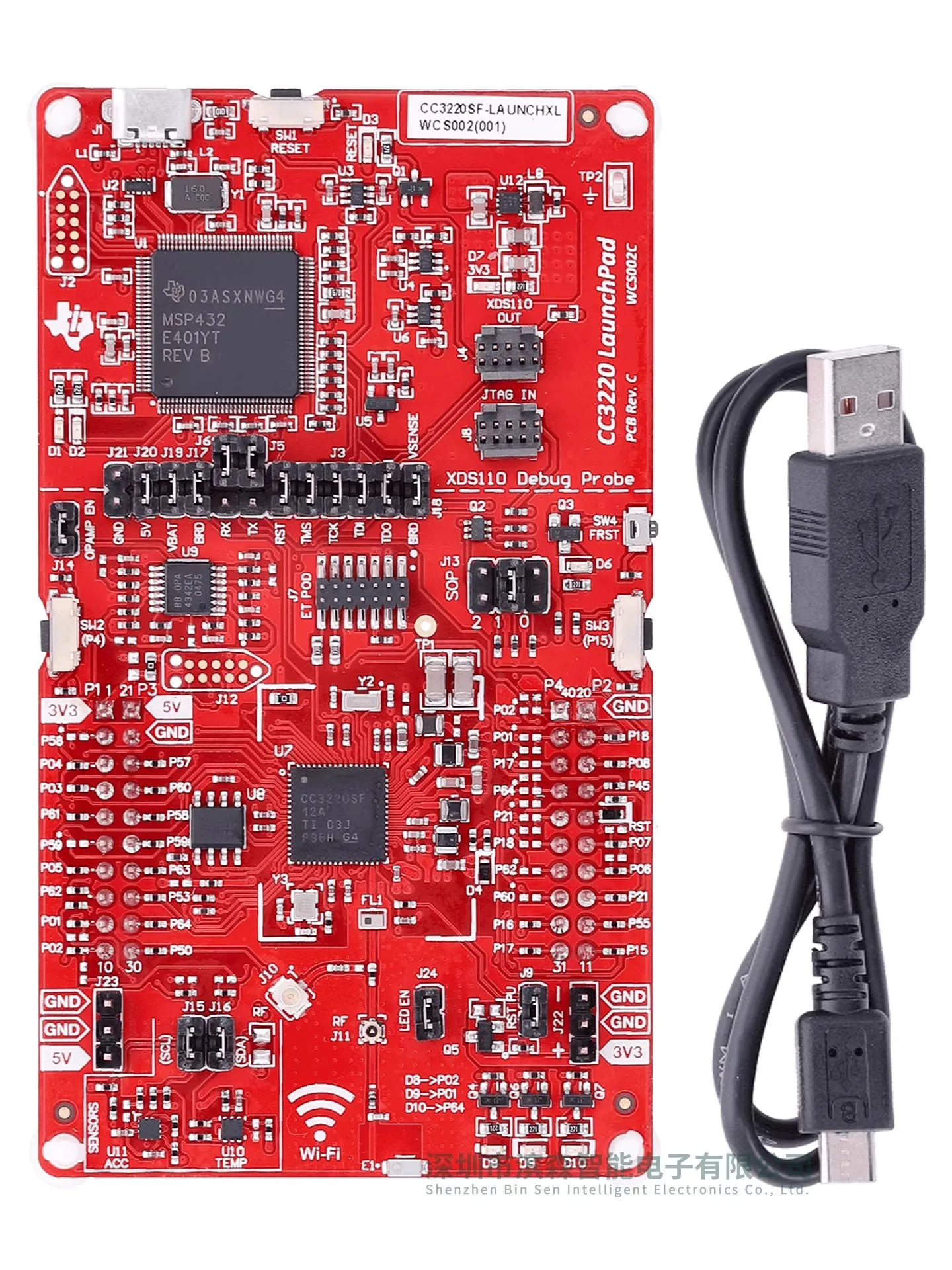 Микроконтроллер SimpleLink Wi-Fi CC3220S-LAUNCHXL
Микроконтроллер SimpleLink Wi-Fi CC3220S-LAUNCHXL