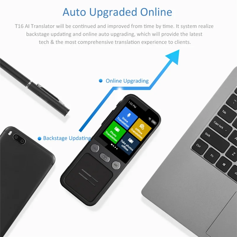New!Smart Voice T16 Translator Machine 137 Multi Languages In Real Time Online Instant Off Line Translation
New!Smart Voice T16 Translator Machine 137 Multi Languages In Real Time Online Instant Off Line Translation